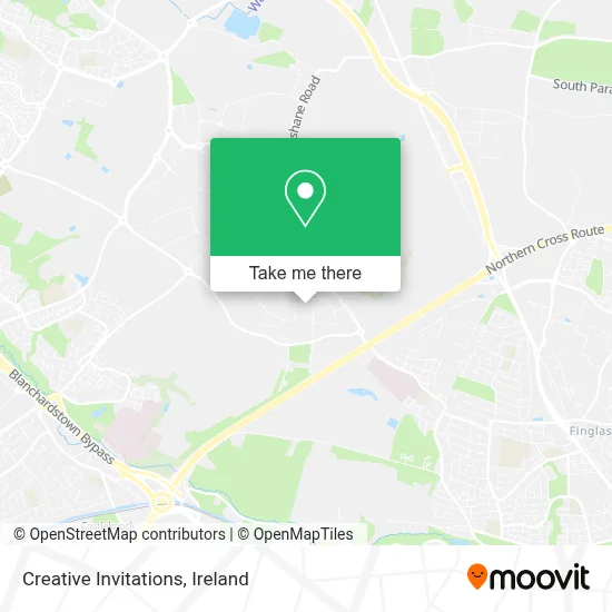 Creative Invitations map