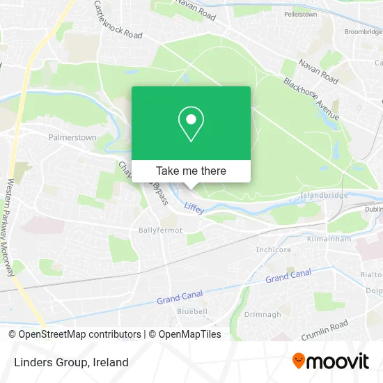 Linders Group map