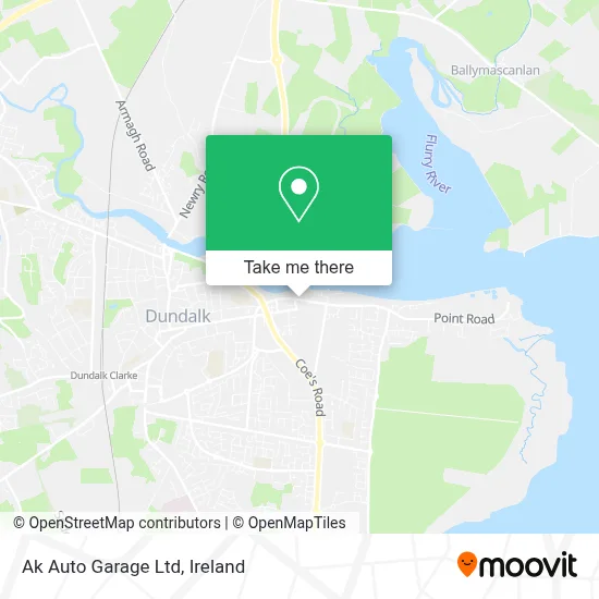 Ak Auto Garage Ltd map