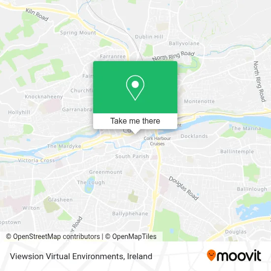 Viewsion Virtual Environments map