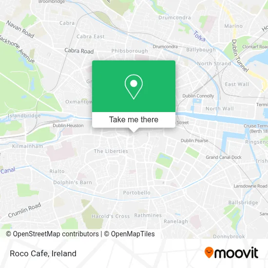 Roco Cafe map