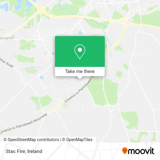 Stac Fire map