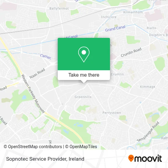 Sopnotec Service Provider map