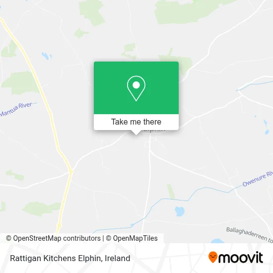 Rattigan Kitchens Elphin map