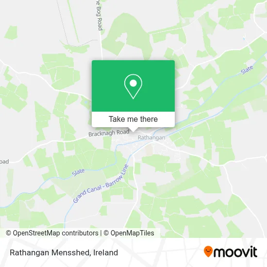 Rathangan Mensshed map
