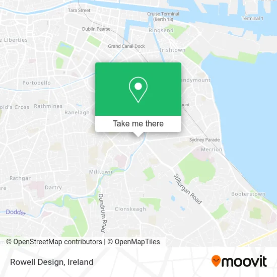 Rowell Design map
