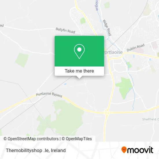 Themobilityshop .Ie map