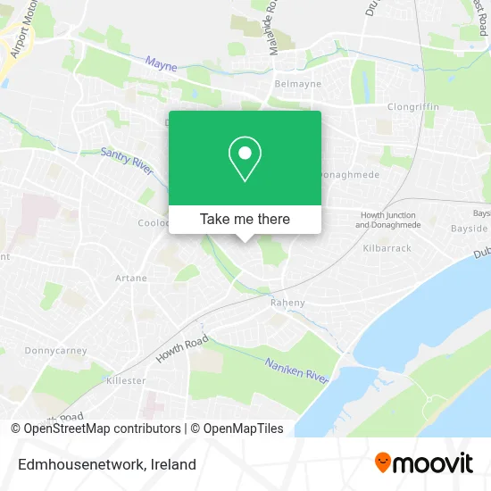 Edmhousenetwork map
