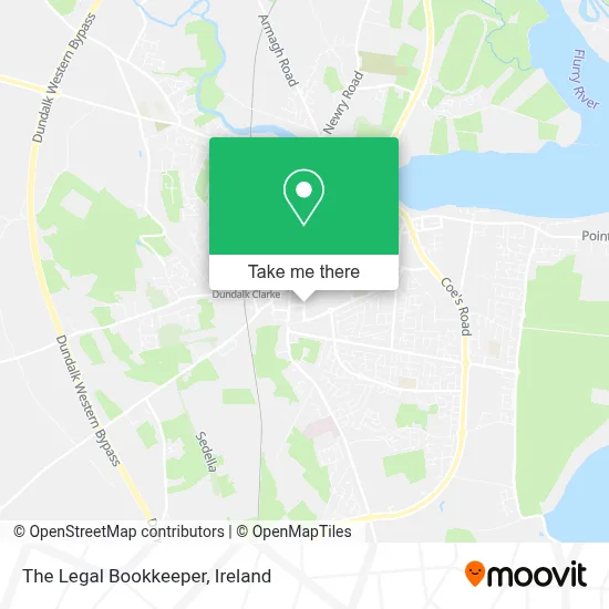 The Legal Bookkeeper map
