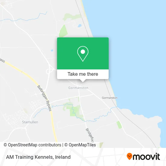AM Training Kennels map