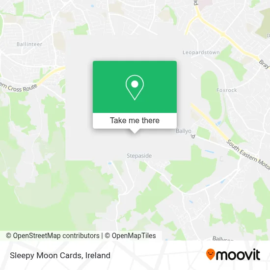 Sleepy Moon Cards map