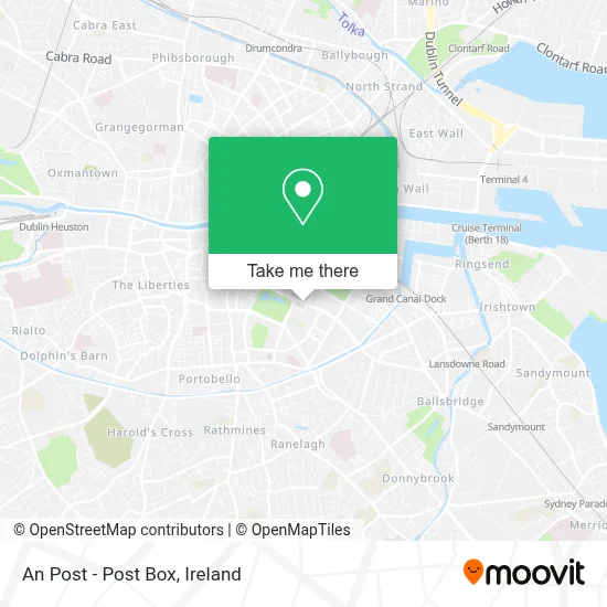 An Post - Post Box map
