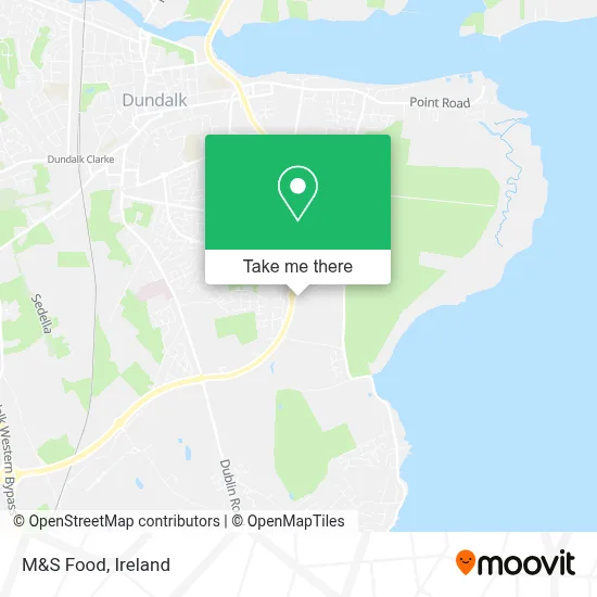 M&S Food map