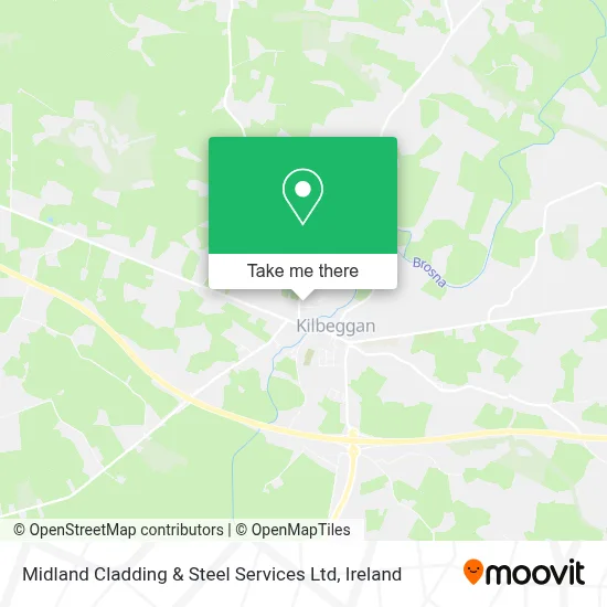 Midland Cladding & Steel Services Ltd map