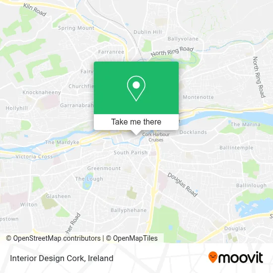 Interior Design Cork map