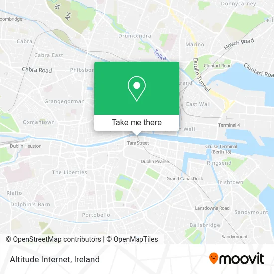 Altitude Internet map