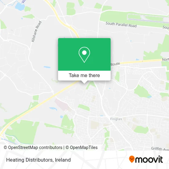 Heating Distributors map