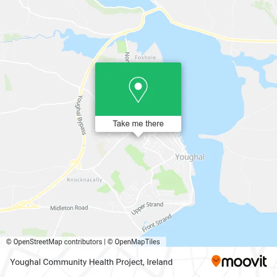 Youghal Community Health Project map