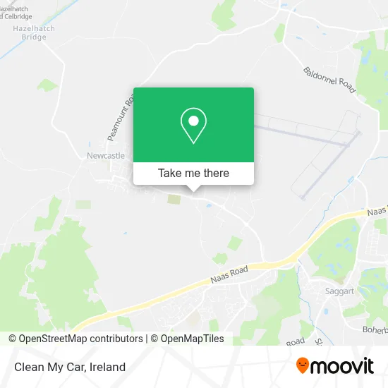 Clean My Car map