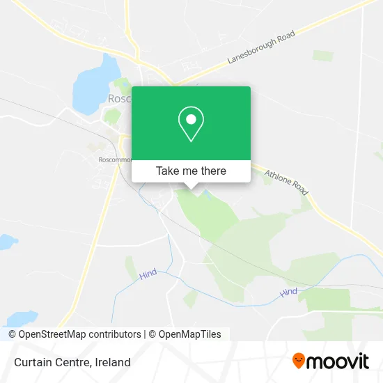 Curtain Centre map