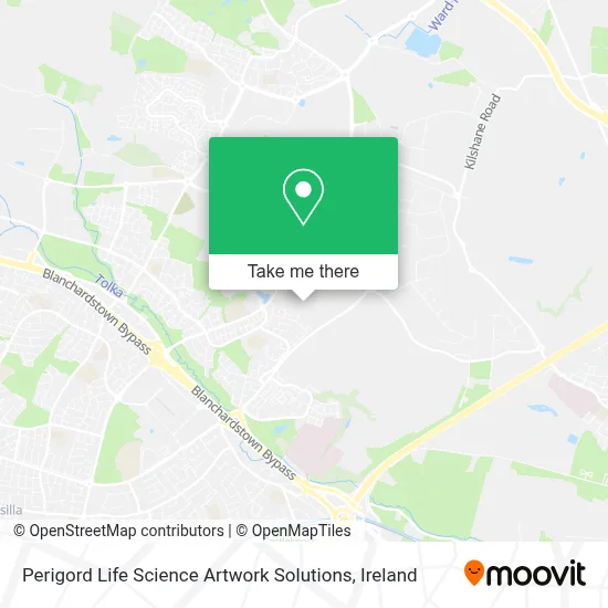 Perigord Life Science Artwork Solutions map