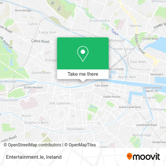 Entertainment.Ie map