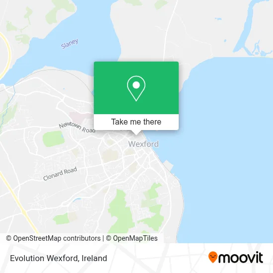 Evolution Wexford map