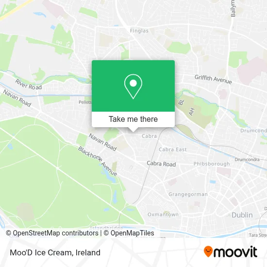 Moo'D Ice Cream map