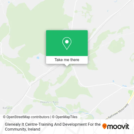 Glenealy It Centre-Training And Development For the Community map