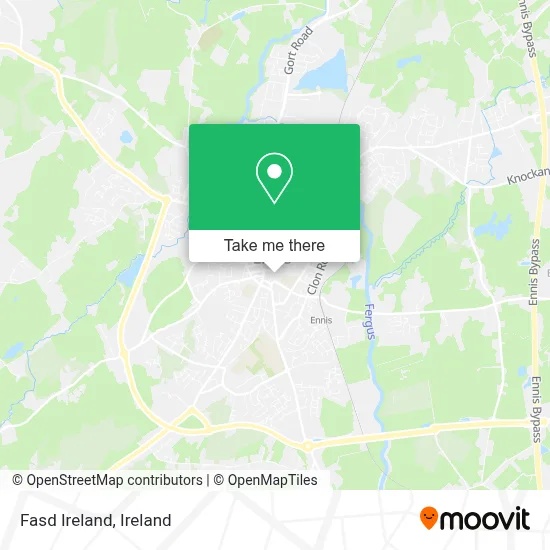 Fasd Ireland map