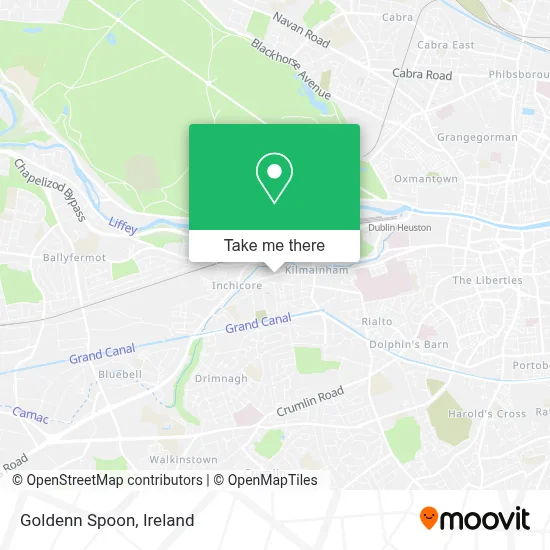 Goldenn Spoon map