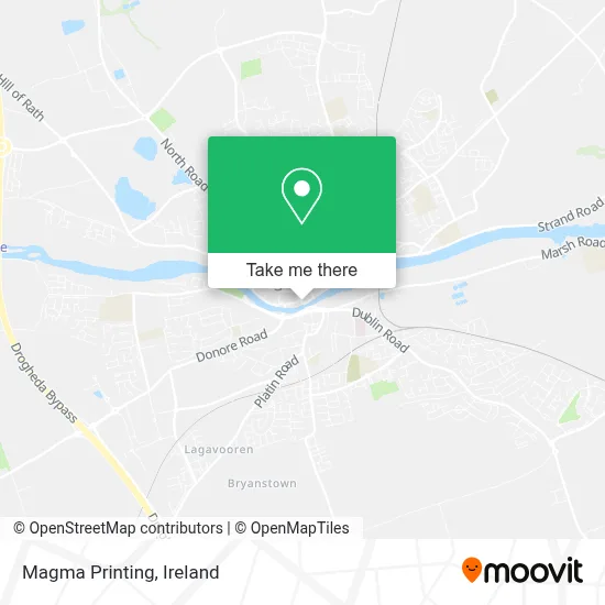 Magma Printing map