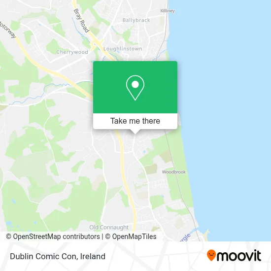 Dublin Comic Con map