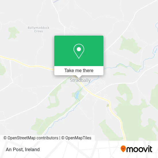 An Post map
