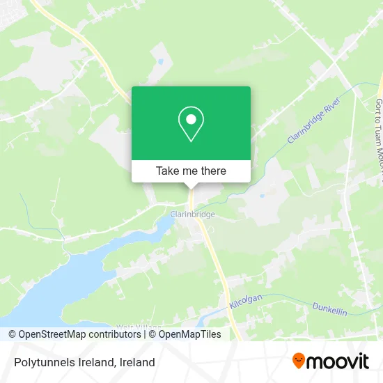 Polytunnels Ireland map