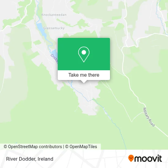 River Dodder map