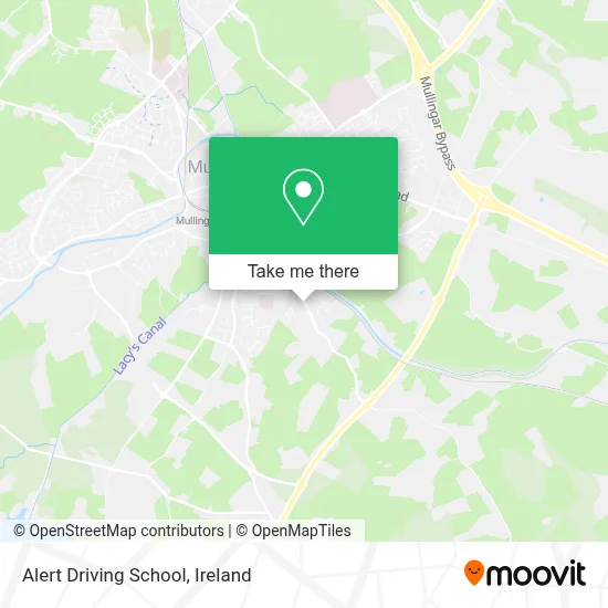 Alert Driving School map