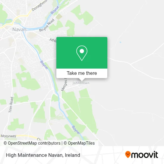 High Maintenance Navan map