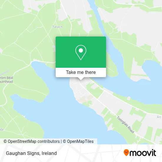 Gaughan Signs map