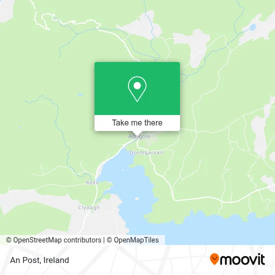 An Post map