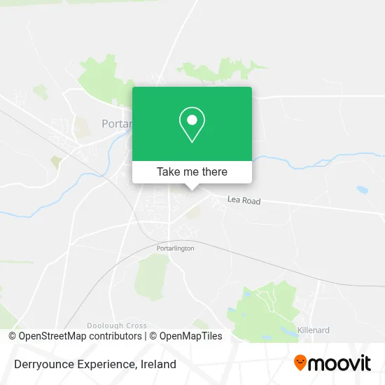 Derryounce Experience map