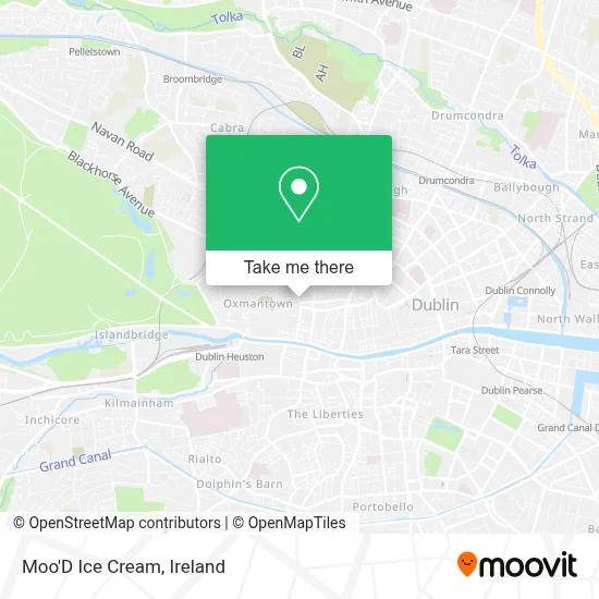 Moo'D Ice Cream map