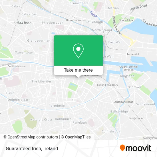 Guaranteed Irish map