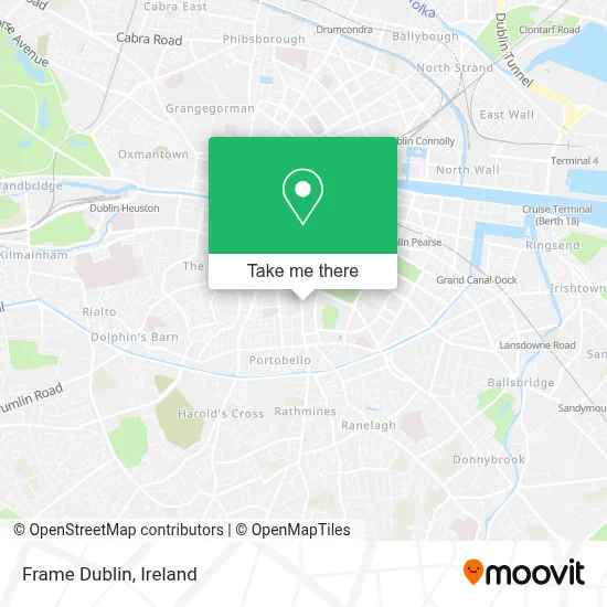 Frame  Dublin map