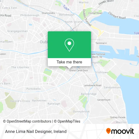 Anne Lima Nail Designer map