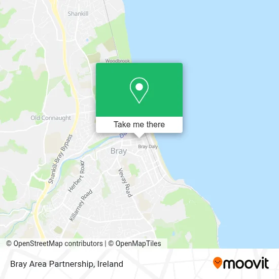 Bray Area Partnership map