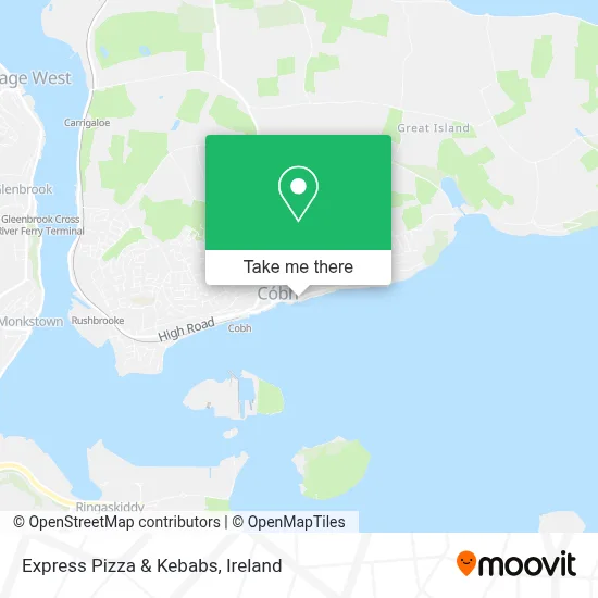 Express Pizza & Kebabs map