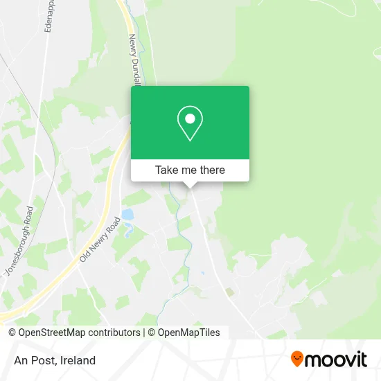An Post map