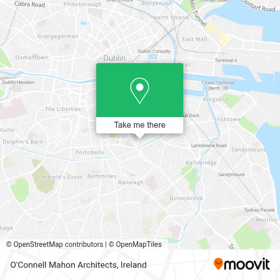 O'Connell Mahon Architects map