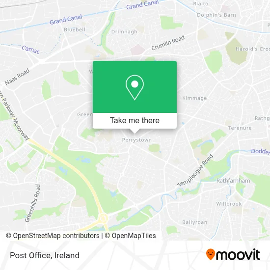 Post Office map